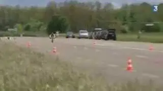 fahrrad mit Raketenantrieb [263 km/h]