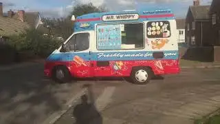 Mr whippy ice cream van playing greensleeves