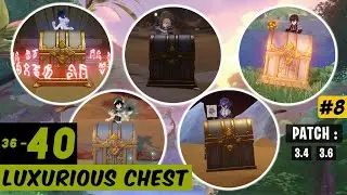 5 Luxurious Chest in Sumeru PART #8 || Genshin Impact 3.4 & 3.6 | Hidden Luxurious Chest in Sumeru