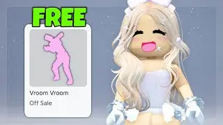 FREE EMOTES & ITEMS ON ROBLOX!