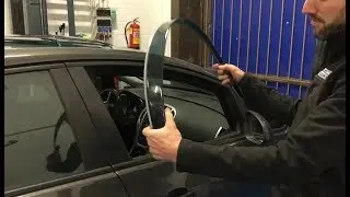 Como instalar Derivabrisas Deflectores en el coche