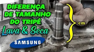 TRIPÉ COM DIFERENÇA DE ALTURA (LAVA E SECA SAMSUNG)