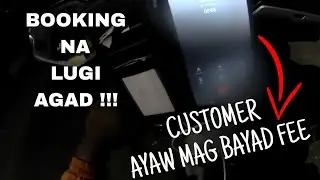 FOREIGN COSTUMER AYAW MAGBAYAD NG FEE  #lalamoverider #deliveryrider #buddyj