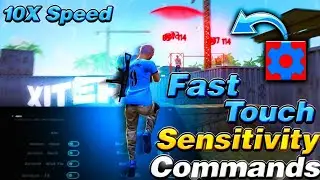 ✅ Set Edit Fast Touch Sensitivity Commands 💯| sensibilidade free fire 🇧🇷 | set edit free fire |