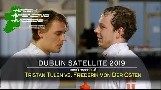 Dublin Satellite, Men's Epee Final 2019