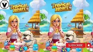 Tropical Heart: Match-3 Puzzle Gameplay Android/iOS