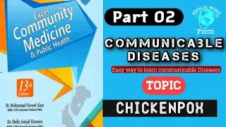 Chickenpox  | Excel Community Medicine | Easy way to learn communicable Diseases | Part 02