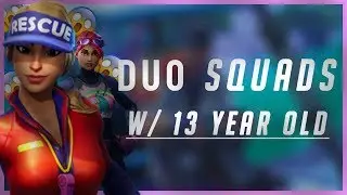 TRYING TO CARRY A 13 YEAR OLD IN DUO SQUADS!