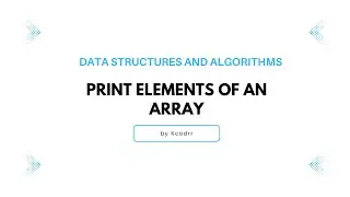 Print elements of an Array in #Java #shorts #youtubeshorts