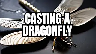 I CAST a Silver Dragonfly Pendant and Here's What Happened!