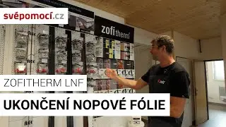Ukončení nopové fólie - hliníková lišta ZOFITHERM LNF