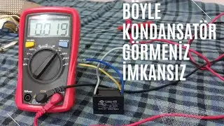 Daimi kondansatör ölçümü 1 fazlı motor kondansatörü 3 uçlu kondansatör kapasitör