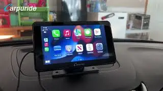 CARPURIDE Wireless 7-inch HD Car Radio Touchscreen Car Stereo