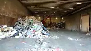 Zona di ricezione rifiuti indifferenziati