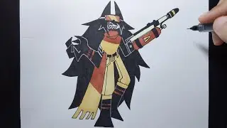 how to draw miss circle danger characters in fundamental paper education