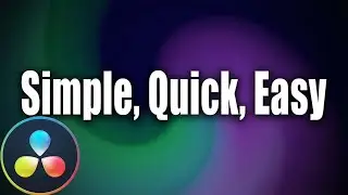 Make STUNNING Animated Gradients in DaVinci Resolve!