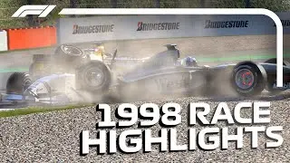 CHAOS RACE in BARCELONA! - F1 1998 Spanish Grand Prix - Highlights | offical video