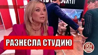 Ирина Салтыкова разнесла студию Пусть говорят