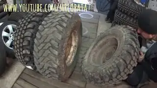 Сравнение offroad-резины Forward Safary 500 33