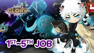MapleStory Ho Young (호영) 1st~5th Job Skills Showcase
