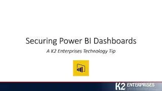Securing Power BI Dashboards