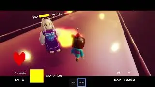 FIGHT (UNDERRIGHT_LAD GAME) undertale boss rush: toriel (roblox)