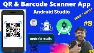 QR and Barcode Scanner App Create in Android Studio Just 7 minutes ⚙👩‍💻 || 