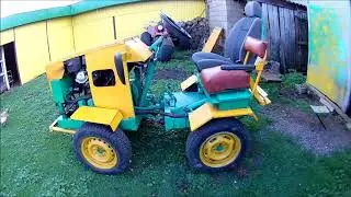 A very simple rear hitch for a homemade mini tractor 👍