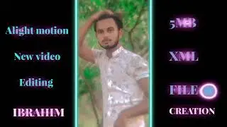 NEW😇 ATTITUDE XML FILE 📑 NEW TRENDING ALRIGHT MOTIN VIDEO #alightmostion @Ibrahimcreation-ct4lt