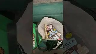 #dumpsterdiving groceries $90 worth
