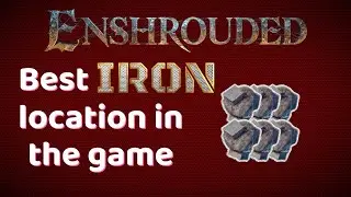 Enshrouded - Best Iron location in the Game with a little surprise inside.