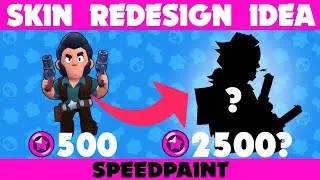 Outlaw Colt Redesign [Brawl Stars Speedpaint]