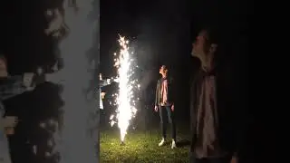 Холодный сценический фонтан 3м/30с