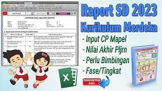 Sesuai Panduan Terbaru, APLIKASI RAPORT KURIKULUM MERDEKA SEKOLAH DASAR TAHUN 2023