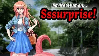 Your Online Girlfriend is a Lamia?! [Meeting Up IRL] [Cute Monster Girl] [F4M] [asmr roleplay] [F4A]
