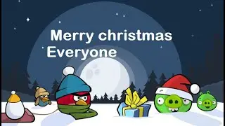 MERRY CHRISTMAS (angry birds season season's greedings full gameplay)