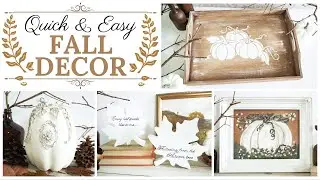 Quick & Easy Fall DIY Decorations 2023!
