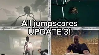 ESCAPE THE BACKROOMS ALL JUMPSCARES (UPDATE 3!!)