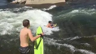 River boarding