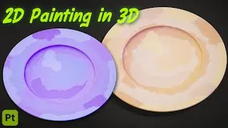 Oil Brushes - Paint 2D Style in Substance Painter
