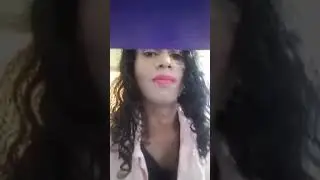A Crossdresser doing her first live stream @ InsideOut Crossdressing Home. 