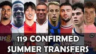 ✅️119 Confirmed Transfers Summer 2024 🔥FT. Mbappé, Olise, Luiz, Kilman ...