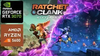 Ratchet & Clank: Rift Apart | RTX 3070 + Ryzen 5 5600 | 1440p