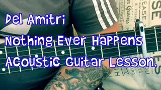 Del Amitri-Nothing Ever Happens-Acoustic Guitar Lesson.
