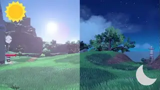 Pokémon Violet - Day / Night Cycle (Time Lapse)