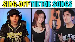 Reza vs Mirriam Eka - SING-OFF TIKTOK SONGS PART 2 REACTION! | THE AMOUNT OF TALENT THESE TWO HAVE!!