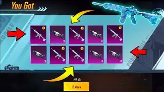 PUBG m4 glacier crate opening pubg mobile #pubgmobile #crateopening