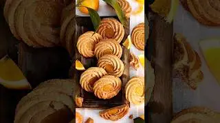ПЕЧЕНЬЕ  КУРАБЬЕ С ДЖЕМОМ / Shortbread Cookies with Orange Jam/  РЕЦЕПТ В ОПИСАНИИ
