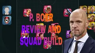 How To Play With P.BOER Best 4-2-1-3 Manager| Review And Squad Build |Pes 2021