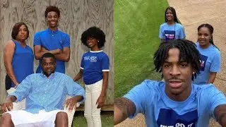 Ja Morant father left basketball because of his height. Who are Ja's parents and sister
